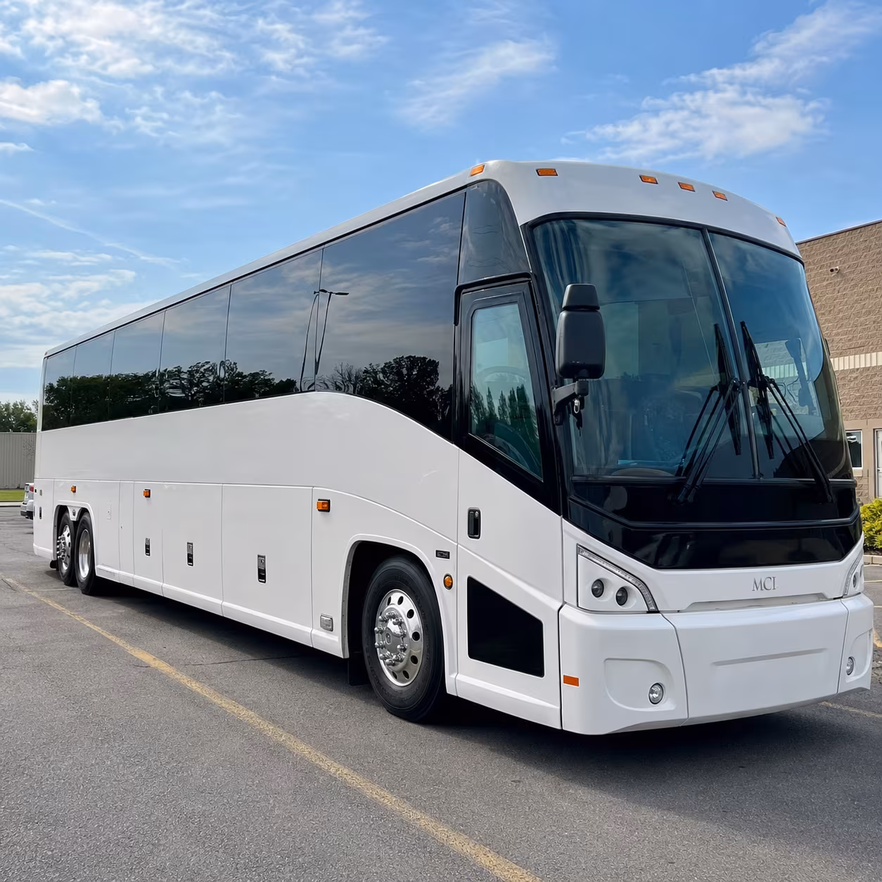Great Falls Airport Shuttle & Transportation party bus exterior