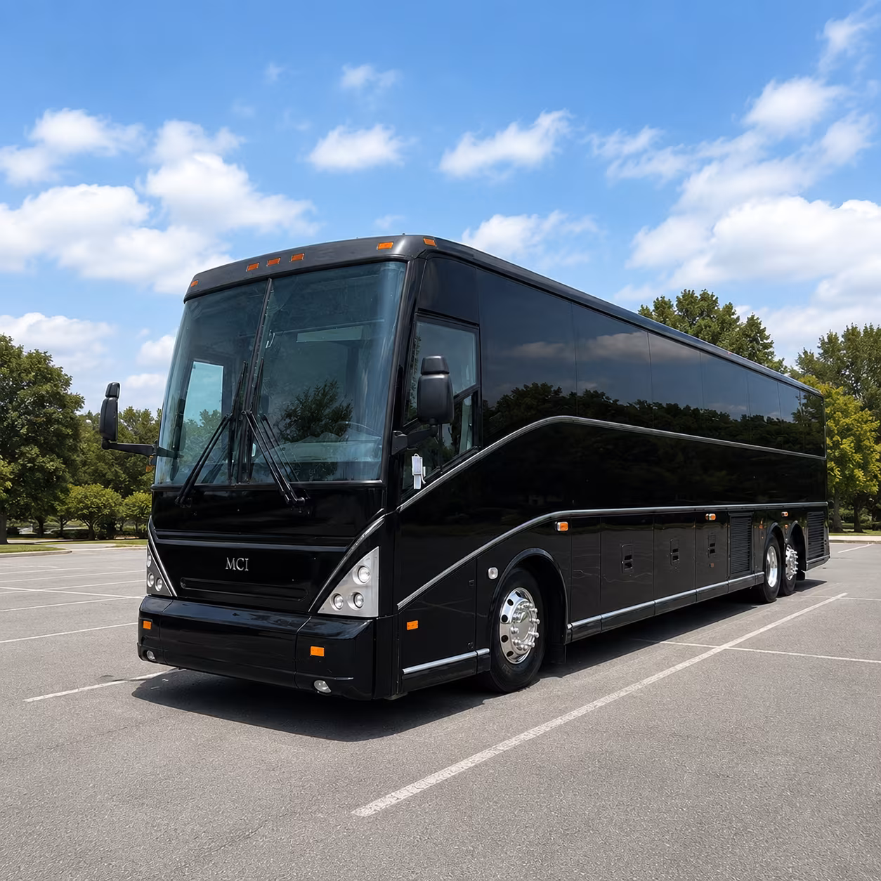 Great Falls Airport Shuttle & Transportation party bus exterior