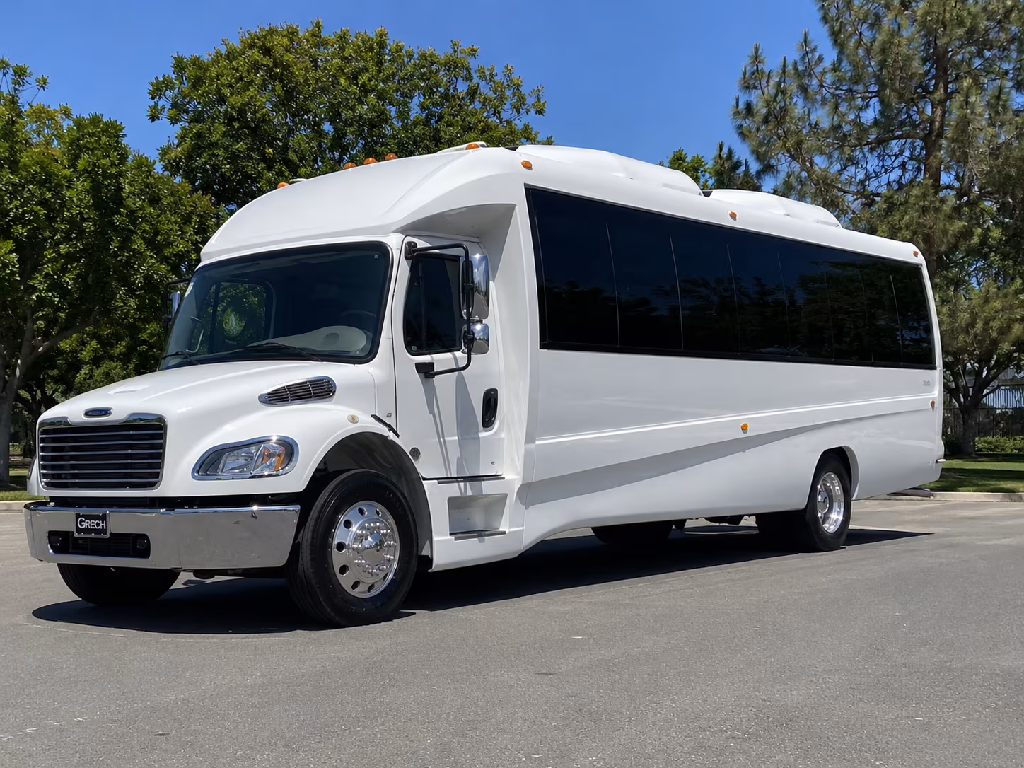 Great Falls Concert & Music Festival Transportation party bus exterior