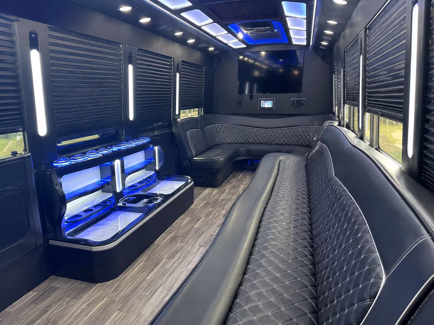 Great Falls Concert & Music Festival Transportation party bus exterior