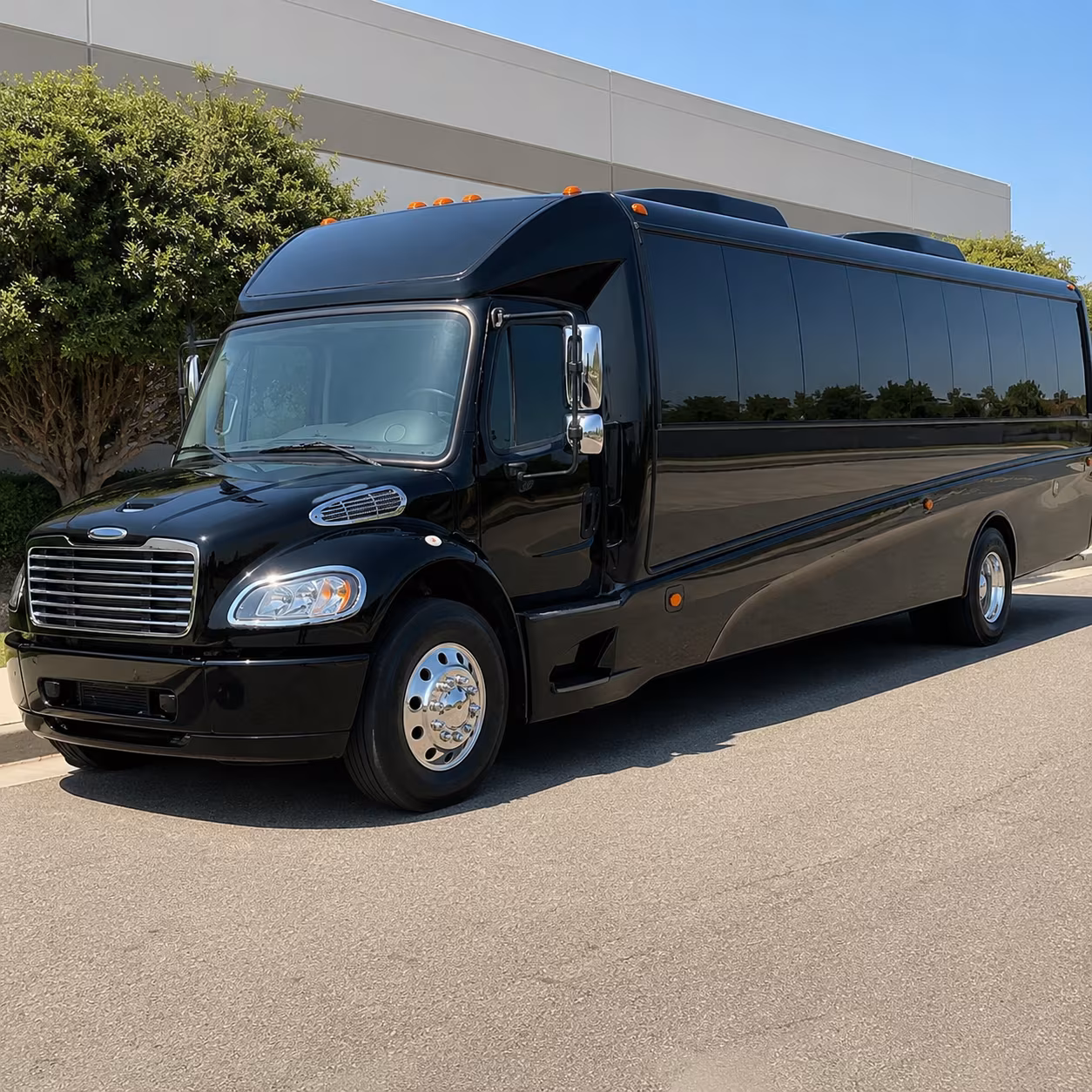 Great Falls Corporate Transportation party bus exterior