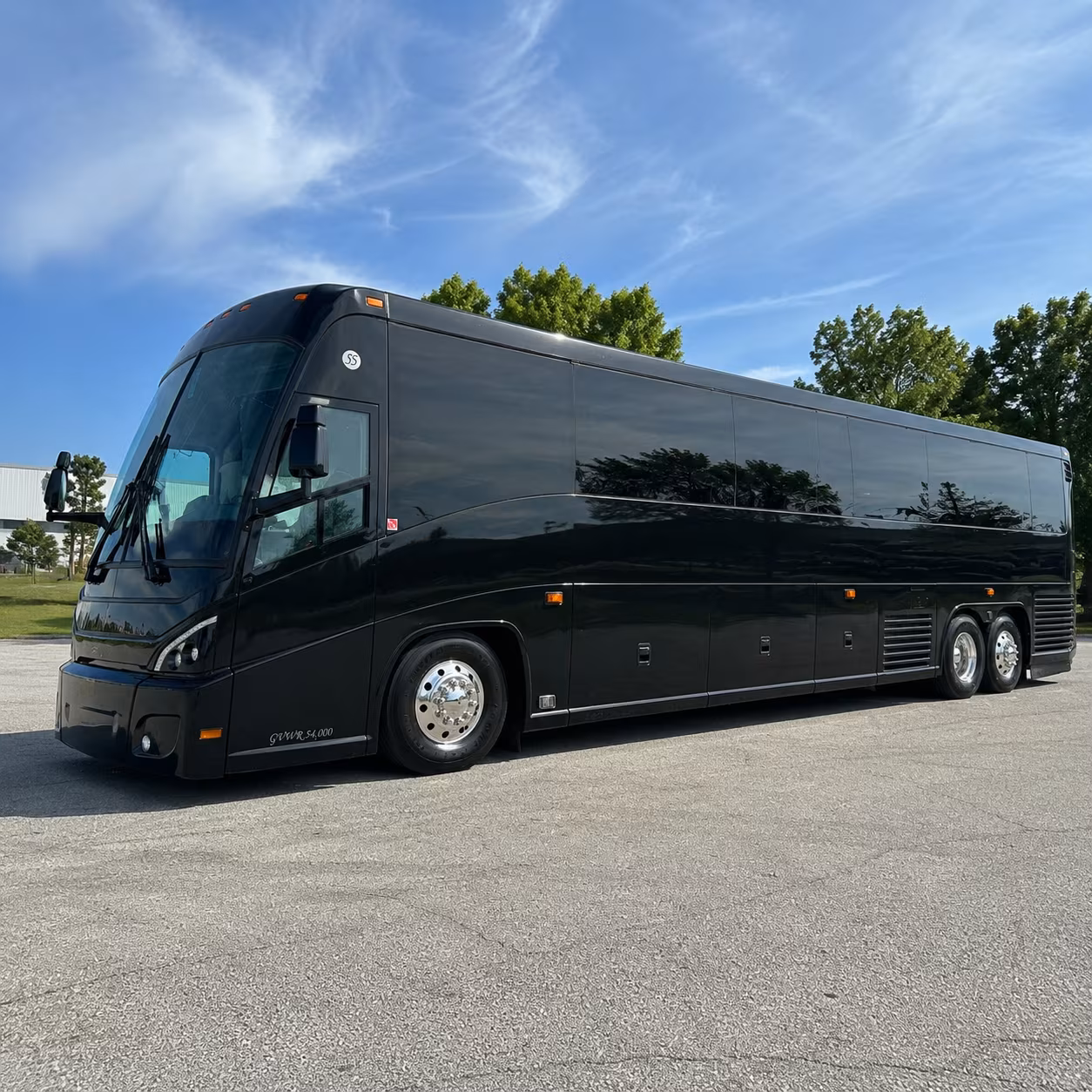Great Falls Corporate Transportation party bus exterior