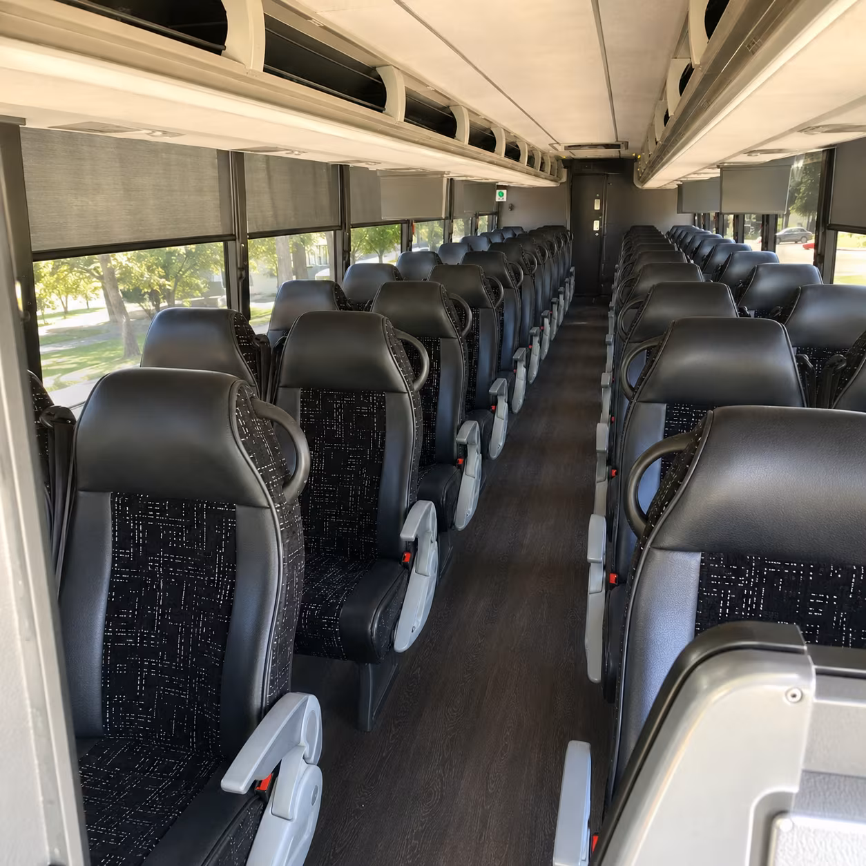 Great Falls Corporate Transportation party bus interior