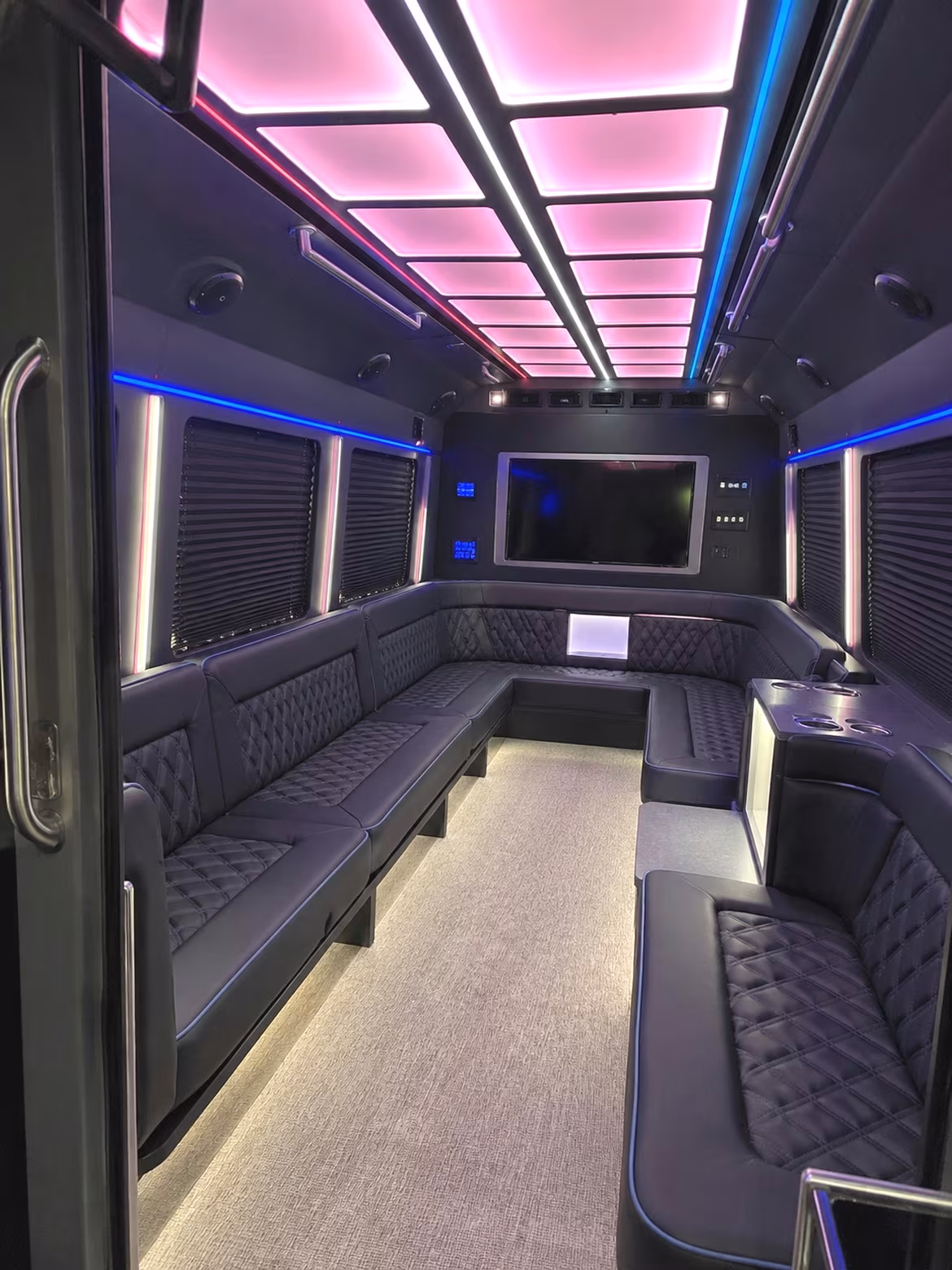 Great Falls Prom & Homecoming Transportation onboard seating