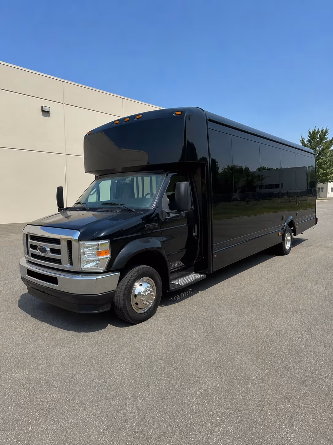 Great Falls Prom & Homecoming Transportation party bus interior