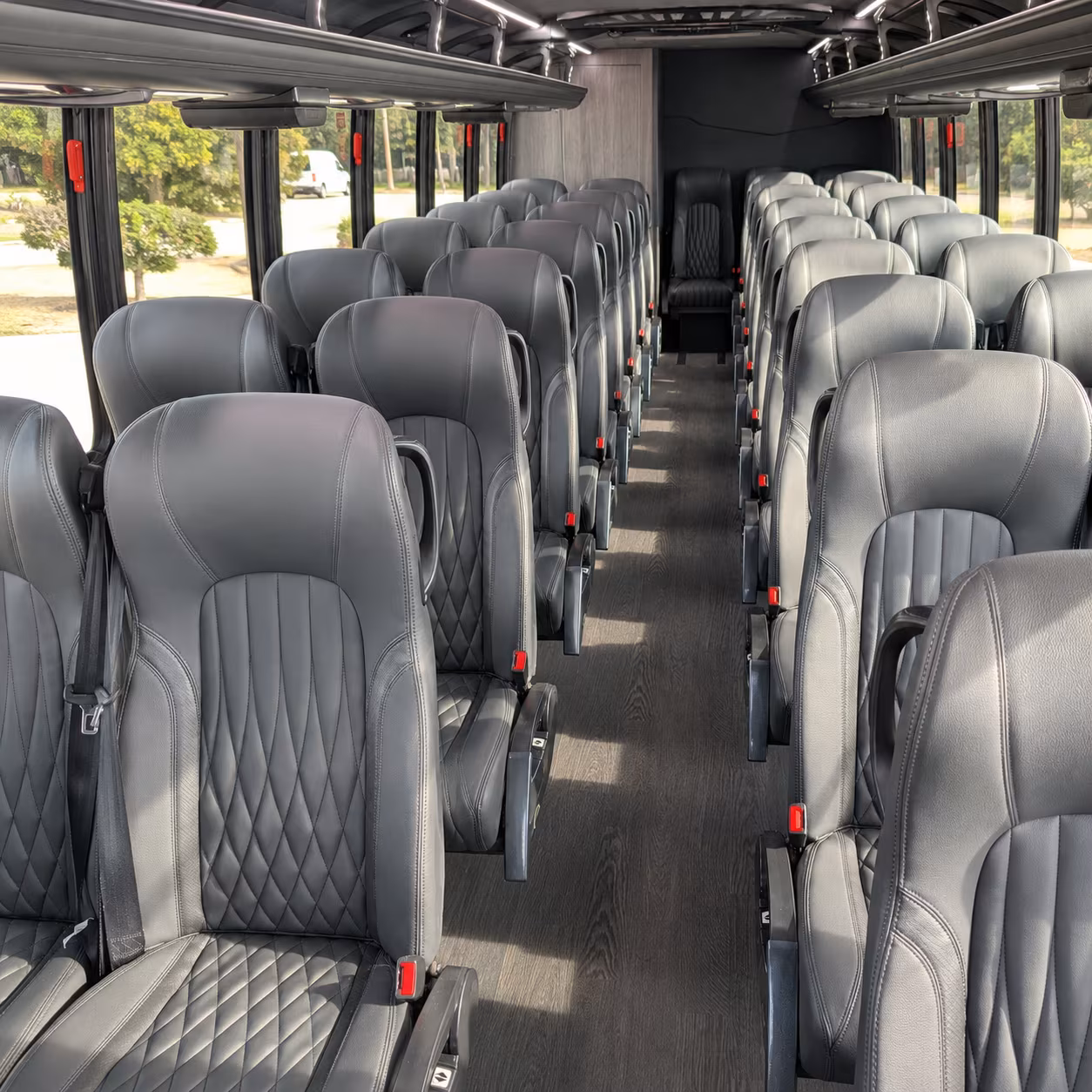Great Falls School Event Transportation party bus exterior