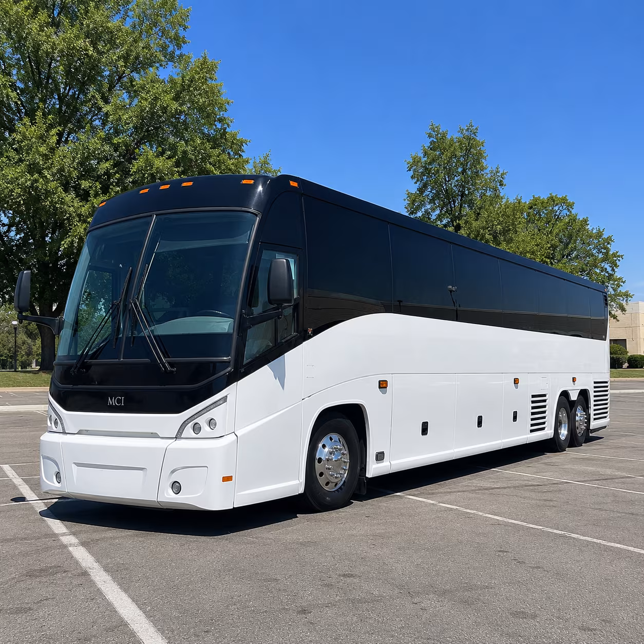 Great Falls School Event Transportation party bus exterior