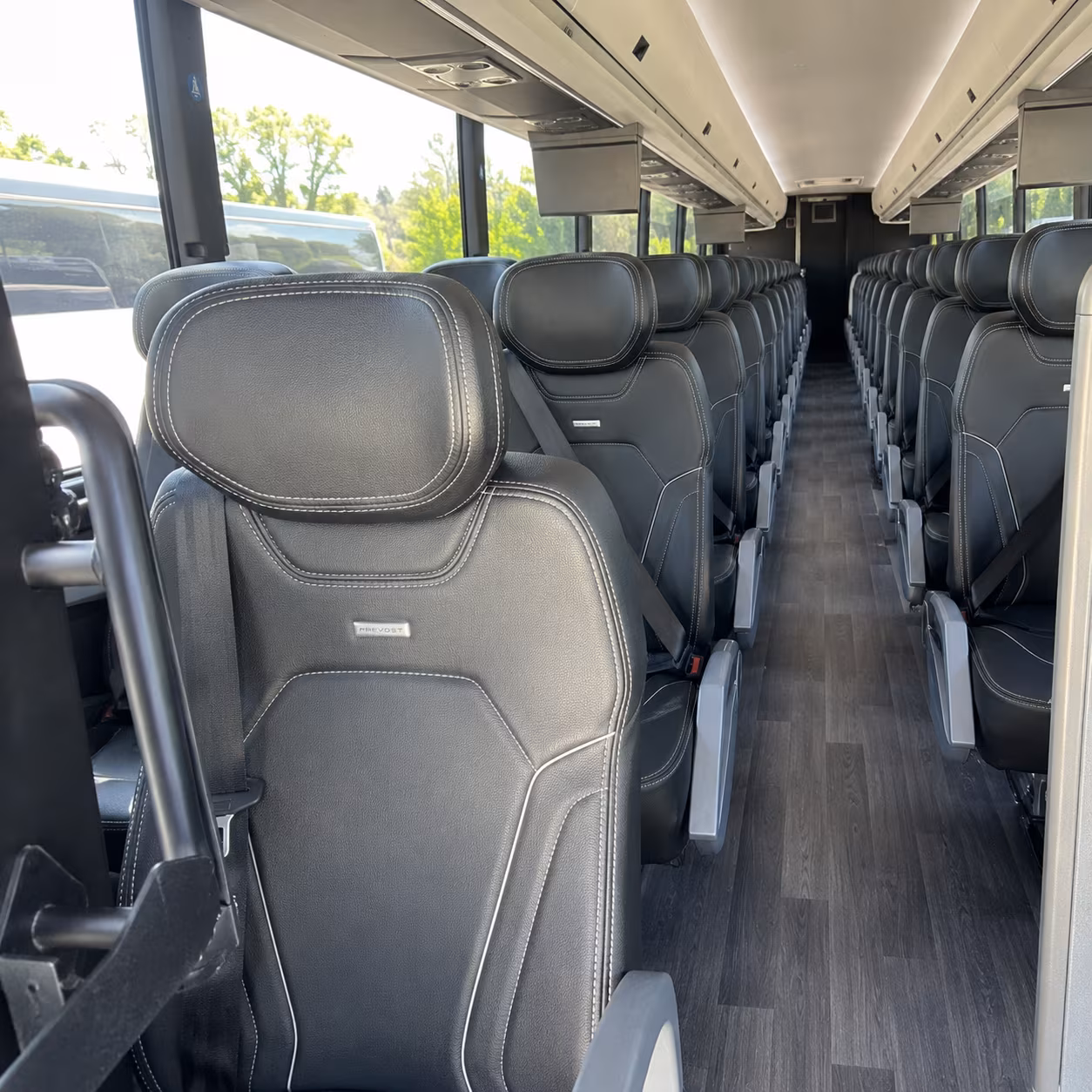 Great Falls School Event Transportation party bus exterior