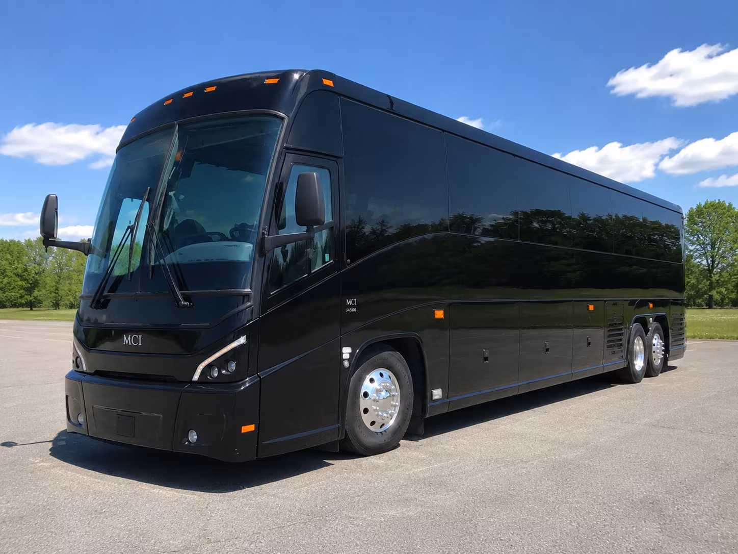 Great Falls School Event Transportation party bus interior