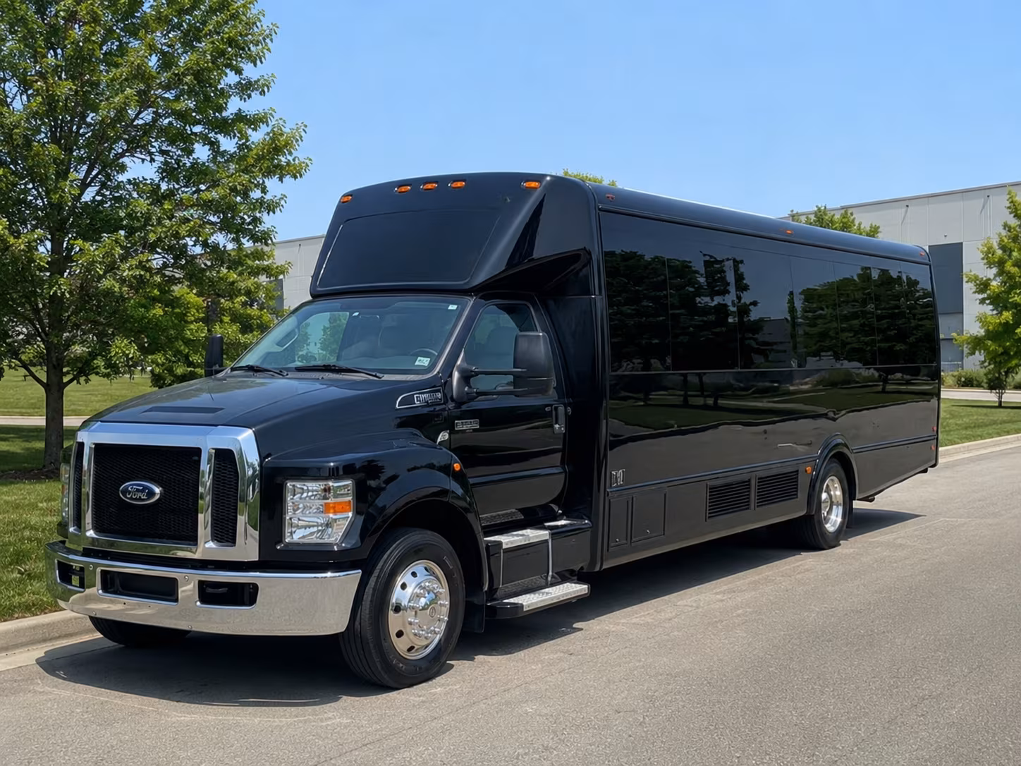 Great Falls Wedding Transportation onboard seating