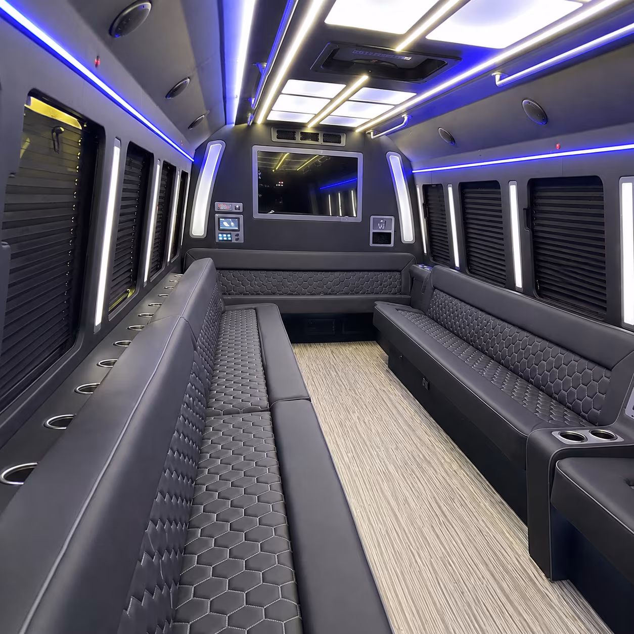 Great Falls Winery Tour & Pub Crawl Transportation party bus exterior